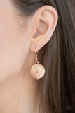 Stop and Reflect - Copper Necklace - Paparazzi Accessories Necklace Bedazzle Me Pretty Mobile Fashion Boutique