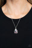 Stormy Shimmer - Pink Necklace - Paparazzi Accessories Necklace Bedazzle Me Pretty Mobile Fashion Boutique