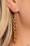 Storybook Succession - Gold Necklace - Paparazzi Accessories Necklace Bedazzle Me Pretty Mobile Fashion Boutique