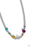 Storybook Succession - Multi Necklace - Paparazzi Accessories Necklace Bedazzle Me Pretty Mobile Fashion Boutique