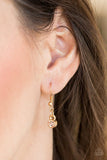 Straight To The Top - Gold Necklace - Paparazzi Accessories Necklace Bedazzle Me Pretty Mobile Fashion Boutique