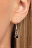 Strands of Sass - Black Necklace - Paparazzi Accessories Necklace Bedazzle Me Pretty Mobile Fashion Boutique