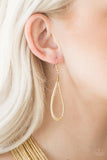 Streaming Starlight - Gold Necklace - Paparazzi Accessories Necklace Bedazzle Me Pretty Mobile Fashion Boutique