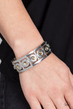 Stretch of Drama - Brown Bracelet - Paparazzi Accessories Bracelet Bedazzle Me Pretty Mobile Fashion Boutique