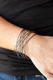 Strike Out Shimmer - Black Bracelet - Paparazzi Accessories Bracelet Bedazzle Me Pretty Mobile Fashion Boutique