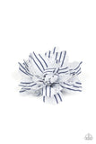 STRIPE For The Picking - Multi Hair Clip - Paparazzi Accessories Hair Clip Bedazzle Me Pretty Mobile Fashion Boutique