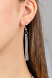 STRIPE Up a Conversation - Yellow Necklace - Paparazzi Accessories Necklace Bedazzle Me Pretty Mobile Fashion Boutique