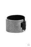 Studded Synchronism - Black Bracelet - Paparazzi Accessories Bracelet Bedazzle Me Pretty Mobile Fashion Boutique