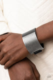Studded Synchronism - Black Bracelet - Paparazzi Accessories Bracelet Bedazzle Me Pretty Mobile Fashion Boutique
