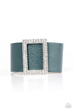 STUNNING For You - Blue Bracelet - Paparazzi Accessories Bracelet Bedazzle Me Pretty Mobile Fashion Boutique