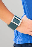 STUNNING For You - Blue Bracelet - Paparazzi Accessories Bracelet Bedazzle Me Pretty Mobile Fashion Boutique