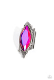 Stunning Showman - Pink Ring - Paparazzi Accessories Ring Bedazzle Me Pretty Mobile Fashion Boutique
