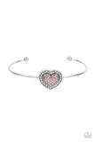 Stunning Soulmates - Pink Bracelet - Paparazzi Accessories Bracelet Bedazzle Me Pretty Mobile Fashion Boutique