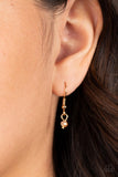 Stunning Supernova - Gold Necklace - Paparazzi Accessories Necklace Bedazzle Me Pretty Mobile Fashion Boutique