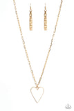 Subtle Soulmate - White Necklace - Paparazzi Accessories Necklace Bedazzle Me Pretty Mobile Fashion Boutique