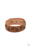Suburban Wrangler - Green Mens Bracelet - Paparazzi Accessories Mens Bracelet Bedazzle Me Pretty Mobile Fashion Boutique