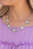 Summer Dream - Green Necklace - Paparazzi Accessories Necklace Bedazzle Me Pretty Mobile Fashion Boutique
