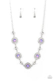 Summer Dream - Purple Necklace - Paparazzi Accessories Necklace Bedazzle Me Pretty Mobile Fashion Boutique