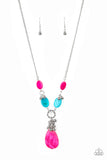 Summer Idol - Multi Necklace - Paparazzi Accessories Necklace Bedazzle Me Pretty Mobile Fashion Boutique