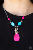 Summer Idol - Multi Necklace - Paparazzi Accessories Necklace Bedazzle Me Pretty Mobile Fashion Boutique