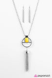 Summer Is Calling My Name - Yellow Necklace - Paparazzi Accessories Necklace Bedazzle Me Pretty Mobile Fashion Boutique
