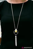 Summer Is Calling My Name - Yellow Necklace - Paparazzi Accessories Necklace Bedazzle Me Pretty Mobile Fashion Boutique