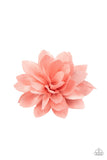 Summer Is In The Air - Pink Hair Clip - Paparazzi Accessories Hair Clip Bedazzle Me Pretty Mobile Fashion Boutique