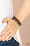 Summer Scandal - Brass Bracelet - Paparazzi Accessories Bracelet Bedazzle Me Pretty Mobile Fashion Boutique