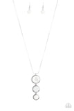 Summer Shores - White Necklace - Paparazzi Accessories Necklace Bedazzle Me Pretty Mobile Fashion Boutique