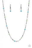 Summer Sunrise - Multi Necklace - Paparazzi Accessories Necklace Bedazzle Me Pretty Mobile Fashion Boutique