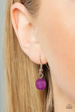 Summer Surprise - Purple Necklace - Paparazzi Accessories Necklace Bedazzle Me Pretty Mobile Fashion Boutique