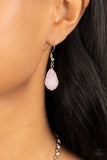Summertime Tryst - Pink Necklace - Paparazzi Accessories Necklace Bedazzle Me Pretty Mobile Fashion Boutique