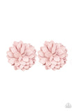 Summery Salutations - Pink Hair Clip - Paparazzi Accessories Hair Clip Bedazzle Me Pretty Mobile Fashion Boutique