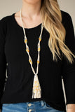 Summery Sensations - Orange Necklace - Paparazzi Accessories Necklace Bedazzle Me Pretty Mobile Fashion Boutique