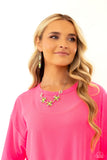 SUN and Fancy Free - Multi Necklace - Paparazzi Accessories Necklace Bedazzle Me Pretty Mobile Fashion Boutique