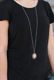 Sun and Sandstone - Brown Necklace - Paparazzi Accessories Necklace Bedazzle Me Pretty Mobile Fashion Boutique