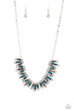 Sunburst Season - Multi Necklace - Paparazzi Accessories Necklace Bedazzle Me Pretty Mobile Fashion Boutique