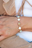 Sunburst Splendor - Gold Bracelet - Paparazzi Accessories Bracelet Bedazzle Me Pretty Mobile Fashion Boutique