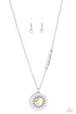 Sundial Dance - Multi Necklace - Paparazzi Accessories Necklace Bedazzle Me Pretty Mobile Fashion Boutique