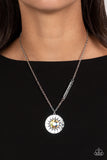 Sundial Dance - Multi Necklace - Paparazzi Accessories Necklace Bedazzle Me Pretty Mobile Fashion Boutique