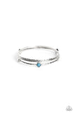 Sunset Fusion - Blue Bracelet - Paparazzi Accessories Bracelet Bedazzle Me Pretty Mobile Fashion Boutique
