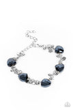 Super Nova Nouveau - Blue Bracelet - Paparazzi Accessories Bracelet Bedazzle Me Pretty Mobile Fashion Boutique