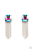 Supernova Novelty - Multi Earrings - Paparazzi Accessories Post Earrings FS-Bedazzle Me Pretty Mobile Fashion Boutique