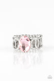Supreme Bling - Pink Ring - Paparazzi Accessories Ring Bedazzle Me Pretty Mobile Fashion Boutique