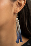 Surfin The Net - Blue Necklace - Paparazzi Accessories Necklace Bedazzle Me Pretty Mobile Fashion Boutique