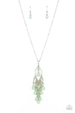 Sweet DREAMCATCHER - Green Necklace - Paparazzi Accessories Necklace Bedazzle Me Pretty Mobile Fashion Boutique