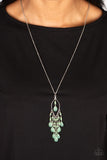 Sweet DREAMCATCHER - Green Necklace - Paparazzi Accessories Necklace Bedazzle Me Pretty Mobile Fashion Boutique