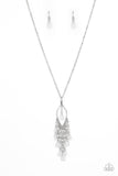 Sweet DREAMCATCHER - White Necklace - Paparazzi Accessories Necklace Bedazzle Me Pretty Mobile Fashion Boutique
