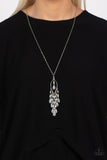 Sweet DREAMCATCHER - White Necklace - Paparazzi Accessories Necklace Bedazzle Me Pretty Mobile Fashion Boutique