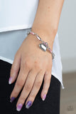 Sweetheart Secrets - Pink Bracelet - Paparazzi Accessories Bracelet Bedazzle Me Pretty Mobile Fashion Boutique